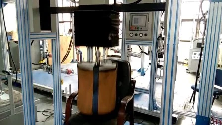 Elektronisches Gerät zur Prüfung der Rückenlehne von Bürostühlen